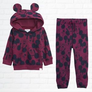 NWT babyGap Disney Print 3D Hoodie and Pull-On Joggers